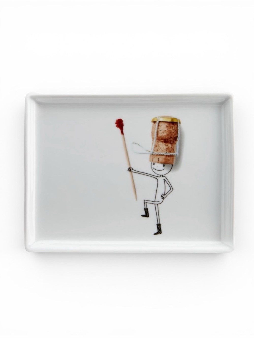 CB2 “Oliver” Modern Appetizer Plates - Picture 5 of 12